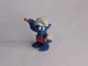 SMURFS Peyo SUANA Smurf w/ Scrub Brush Vintage 1979 Hong Kong Schleich 20108