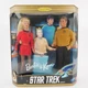 Star Trek Barbie Ken Doll Gift Set 1996 Mattel 15006 30th Anniversary Loose Accs