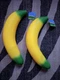 Sunny Days Laffy Snacks Squishy Stretchy Banana Toy 18" Sensory Viral Set Of 2