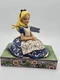 Enesco Disney NIB Box Alice in Wonderland "Awaiting an Adventure" Figurine 8"