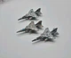 Micro Machines Military Aircraft F-1  Jet Planes Lot Of 3
