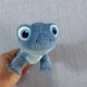 Disney Plush Unisex Small Blue Bruni Frozen 2 Fire Spirit Salamander Shimmer