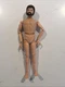 1964 GI Joe Vintage Hasbro 12&rdquo; Flocked Brown soft-fuzzy head W/pat. # Naked