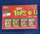 Funko POP! Bitty The Simpsons 4-Pack, Series 1 Bart Lard Lad Chase Edition