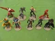 Lot of 9 Disney Store Marvel Avengers Figurines Set PVC Figures Toy Cake Toppers