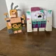 Minecraft Legends Portal Guard w/ Tethered Boulder Devourer Large Action Figures