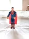 Superman Collectible Action Figure 11 3/4 in Mattel 2015 DLN32 DC Comics W/Cape