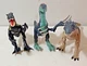 Lot 3x Jurassic World Dominion THERIZINOSAURUS ALLOSAURUS & INDORAPTOR Figure