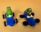 Nintendo Mario Kart Happy Meal Toy Kids OS Blue Yoshi Luigi Racing Karts Set