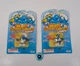 RARE Vintage Smurfs Schtroumpfs Schleich Peyo &ndash; Tennis Smurfs, Carded &ndash; New/NOS