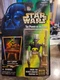 Star Wars ASP-7 Droid Action Figure POTF Green Card with Sticker 1996 Kenner 