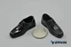 ZYTOYS ZY1033 1/6 Male Black PU Leather Shoes For 12" Action Figure Doll Body
