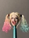 Hot Toys Suicide Squad Harley Quinn Margot Robbie Head Sculpt Custom Rooted Hair
