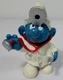 PEYO SCHLEICH VTG 1978 SMURFS 2'' 20037 DOCTOR SMURF PVC FIGURE FIGURINE