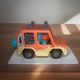 BLUEY Heeler Jeep 4WD FAMILY VEHICLE CAR By Moose Toys Car Orange