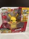Pokemon Train and Play Deluxe Pikachu Figure w/ Lights Sounds 50+ Reactions NEW