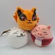 Kurama, Koromaru, Tonton - Set of 3 Naruto Zuru Anime Pop Surprise Mystery Plush