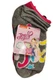 Nickelodeon JoJo Siwa Girls Large 4 Pack No Show Socks Shoe Size 10-4 New