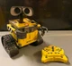 Disney Pixar 9.5" Wall-E Thinkway Remote Control RC Toy  & Remote Please Read