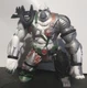 Spawn CY-GOR Ultra Action Figure 1996 McFarlane Toys RARE White Variant 6in.