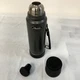 Aladdin 37210 Thermos 1 Quart Metal with Plastic Topper