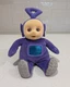 Vintage Eden Ragdoll 1998 Teletubbies 6" Tinky Winky Doll Purple Beanie Plush