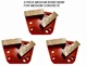3-pack! Diamond Grinding Discs For Bolt-on Grinders Medium Surface 60/80 Grit