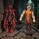 NECA Teenage Mutant Ninja Turtles Mirage &ndash; Red Shredder Clone & Savanti Romero