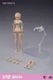 86TOYS T86-ST02-B 1/12 Female Suntan Mid Bust Doll Body 6" Action Figure w/ Head