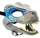 Jurassic Park Velociraptor Blue Dinosaur Dino Mask Raptor-non moving  NEW