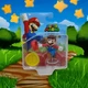 Super Mario Brothers 2.5" Jakks Figure Mario with Coin - NEW Collectable Toy