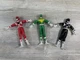 Vintage 1994 Mighty Morphin Power Rangers Bendable Figure Lot Bendy Bend Em