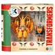 Transformers x Naruto Shippuden Kurama Gamakichi 2 Pack Figure Hasbro Japan New