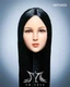YMTOYS YMT045D 1/6 Female Beauty Girl Feng Head Sculpture Carved Black Hair Toy