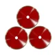 3 Pack 7" Diamond Saw Blade Continuous Rim Cut Tile Masonry Porcelain Concrete