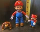 JAKKS Pacific Super Mario Bros Action Figure Lot Donkey Kong Raccoon 