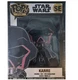 Funko &times; Star Wars POP PIN Karre Enamel Pin with Black and Red.