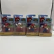 4X World of Nintendo Super Mario Action Figure 2.5" Jakks, Running, Fire NEW