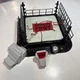 Jakks Pacific WWF Raw Is War ZONE Action Ring and Figures Complete 97 Playset