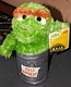 2019 Gund Sesame Street Oscar the Grouch Garbage Can Stuffed Plush w/tag 10"