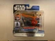 ROYAL GUARD TIE INTERCEPTOR #81 chase STAR WARS figure MICRO GALAXY SQUADRON RED