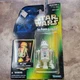 Kenner Star Wars Power of the force R5 d4 with Warning Sticker Red Card with...