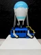 Fortnite Battle Bus 2018 Moose Fortnight Blue Balloon 14" Tall