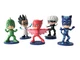 5 Disney PJ MASKS Toy Figures Catboy Owlette Gekko Romeo Luna Girl Cake Topper