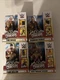 WWE COMPLETE SET OF 4 Knuckle Crunchers Series Wave 4 ROCK ROLLINS BALOR PRIEST