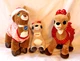 Lot Build A Bear CLARICE + VIXEN, Dan Dee Musical Light Up CLARICE Reindeer
