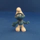 Smurfs 20006 Brainy Smurf Black Glasses Vintage Schleich Figure PVC 1969