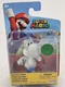 NEW Jakks Pacific 41145 World of Nintendo 2.5" Mario WHITE YOSHI Mini-Figure