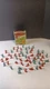 Schylling Minature Soldiers Retro 60 pack, two colors, 11 diff poses,  3 Missing