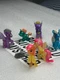 *USA* My Little Pony RARE 2013-2014 Glitter Figures Blind Bag LOT OF 6 FIGURES